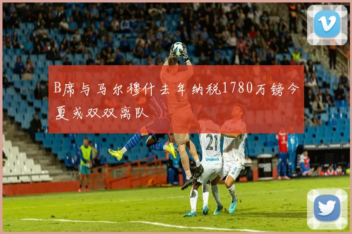 B席与马尔穆什去年纳税1780万镑今夏或双双离队