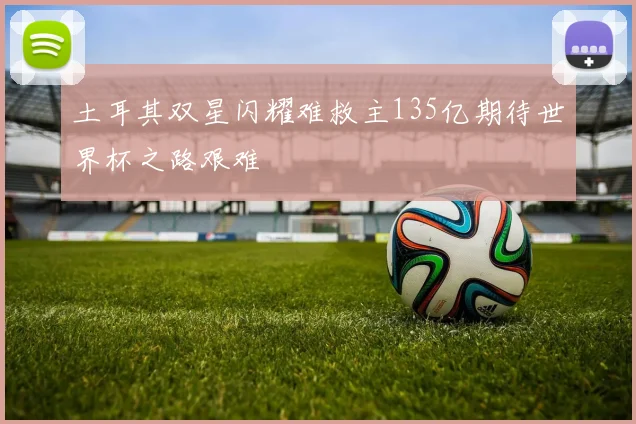 土耳其双星闪耀难救主135亿期待世界杯之路艰难